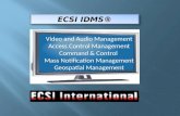 ECSI IDMS Integration Presentation 2015-06-25