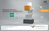 productronica innovation award 2015 - English