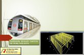 earth mat design for metro station