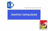 SharePoint: Getting Started