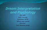 Dream Interpretation and Psychology pp (2)