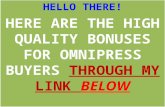 Omnipress WP Theme With Huge Bonuses