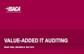 Value-added it auditing