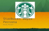 Starbucks Buyer Persona PUR4932