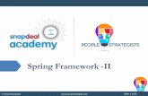 Spring Framework-II