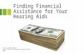 Finding financial assistance for your hearing aids