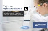 Explore Algorithme Pharma