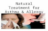 Natural treatment for asthma & allergy