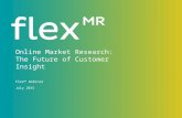 Online Market Research: The Future of Customer Insight