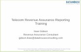 Telecom reporting training