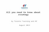 Strategy August 2015