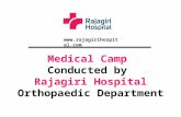Orthopaedic Medical Camp by Rajagiri Multi Specialty Hospital Kerala