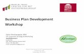 Business Plan Workshop MIT