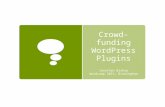 Crowd-funding WordPress Plugins