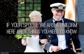 If your spouse wears a uniform