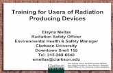 Training for Users of Radiation Producing Devices