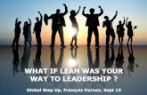 What if lean was your way to Leadership ?