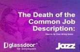 The Death of the Common Job Description