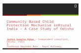 Community Based Child Protection Mechanism in Rural India - A Case Study of Odisha