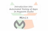 MUnit - Introduction