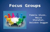 Focus groups presentation