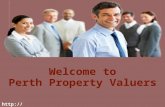 Find Property Valuation with Perth Propery Valuers