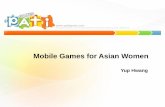 Mobile Game Asia 2015 Ho Chi Minh City: Mobile games for Asian women