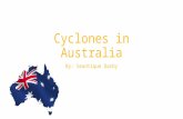Cyclones in australia