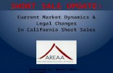 Short sale update current market dynamics & legal changes in california short sales