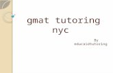Gmat tutoring nyc