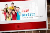 Join berlitz for english language courses in dubai