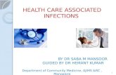 Health care associated infections