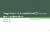 Google search vs Solr search for Enterprise search