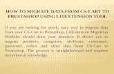 How to migrate data from CS-Cart to Prestashop Using LitExtension Migration Tool