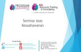 Seminar Asas Keusahawanan | ProgramUsahawan.com