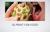 3d print food