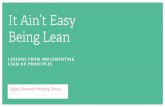 Learning to Be Lean (LDS.org Homepage Redesign Case Study)