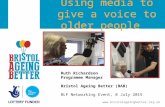 Using Media To Give a Voice To Older People