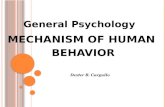 Mechanisms of Human Behavior