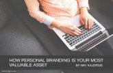 How Personal Branding Is Your Most Valuable Asset