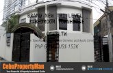 Brandnew Tri-level 3 Bedroom Townhouse near Ayala Center Cebu