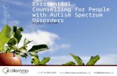 Existential counselling for people with autism spectrum disorder precongress workshop 14 may 2015