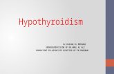 Hypothyroidism final draft