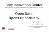 Open Data Opens Opportunity