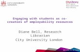 Engaging with students as co-creators of employability resources Diane Bell