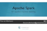 Apache Spark Talk for Applied machine learning