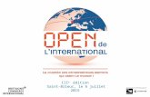 Presentation open international 2015   marches defense internationaux
