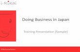 Japanese business etiquette course - iRIkai