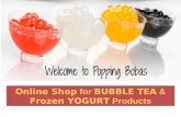 Popping Bobas - Wholesale Bubble Tea