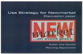 Use strategy for newmarket